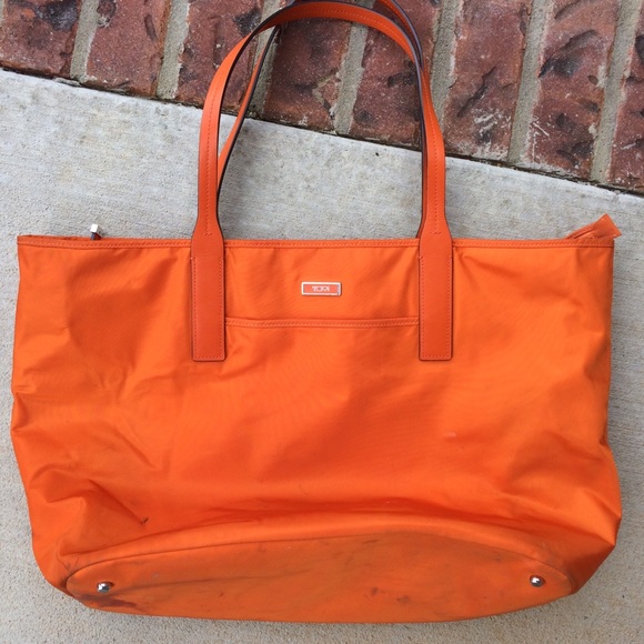 Tumi | Bags | Tumi Large Orange Tote 